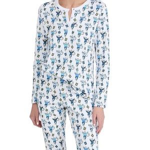 Roller rabbit rare monkey nights pajamas. Size small
